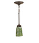 Meyda Tiffany - 102091 - One Light Mini Pendant - Terra Verde - Antique