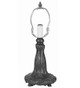 Meyda Tiffany - 10265 - One Light Accent Lamp Base - Golden Lily - Mahogany Bronze