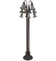 Stained Glass Pond Lily 12 Light Floor Lamp (10280)