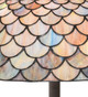 Tiffany Fishscale Three Light Floor Lamp (108588)