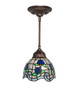 Roseborder One Light Mini Pendant (115802)