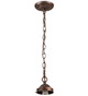 Meyda Tiffany - 12009 - One Light Pendant Hardware - Pendant Hardware - Mahogany Bronze