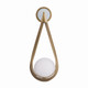 Arteriors - 49826 - One Light Wall Sconce - Ova - Antique Brass