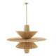 Arteriors - 85037 - One Light Chandelier - Shay - Natural