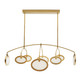 Arteriors - 89651 - Eight Light Chandelier - Rosabel - Antique Brass Arteriors - 89651 - Eight Light Chandelier - Rosabel - Antique Brass