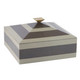 Arteriors - ARI13 - Box - Cheshire - Dove/Graphite/Bronze/Dove