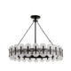 Arteriors - DK82001 - Eight Light Chandelier - Rondelle - Blackened Iron Arteriors - DK82001 - Eight Light Chandelier - Rondelle - Blackened Iron