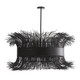 Arteriors - DK89926 - Six Light Chandelier - Filamento - Black