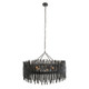 Arteriors - DLS05 - Chandelier - Adele - Black Stained