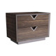 Arteriors - FIS02 - Side Table - Ulysses - Brindle Ofram Veneer/Bronze
