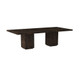 Arteriors - GKFDI01 - Dining Table - Vargueno - Burnt Mango Wood