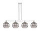 Innovations - 716-4I-PC-G556-10SM - Four Light Island Pendant - Arcadia - Polished Chrome