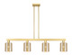 Innovations - 716-4I-SG-G116 - Four Light Island Pendant - Arcadia - Satin Gold