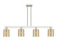 Innovations - 716-4I-SN-G116 - Four Light Island Pendant - Arcadia - Brushed Satin Nickel