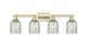 Innovations - 716-4W-AB-G259 - Four Light Bath Vanity - Arcadia - Antique Brass