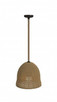 Avenue Lighting - HF1006-RP - One Light Pendant - Malibu - natural Hemp Rope