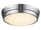 Avenue Lighting - HF1161-CH - LED Flush Mount - Cermack St. - Polished Chrome