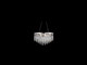 Avenue Lighting - HF1808-PN - LED Chandelier - Hollywood Blvd. - Polish Nickel / Clear Glass Tear Drops
