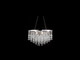 Avenue Lighting - HF1809-PN - LED Chandelier - Hollywood Blvd. - Polish Nickel / Clear Glass Tear Drops