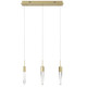 Avenue Lighting - HF1900-3-AP-BB-C - LED Pendant - Aspen - Brushed Brass