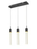 Avenue Lighting - HF1900-3-GL-BK-C - LED Pendant - The Original Glacier - Black
