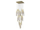 Avenue Lighting - HF1904-25-GL-BB - LED Pendant - The Original Glacier - Brushed Brass