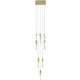 Avenue Lighting - HF1905-13-AP-BB-C - LED Pendant - Aspen - Brushed Brass