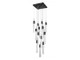 Avenue Lighting - HF1905-13-GL-BK - LED Pendant - The Original Glacier - Black