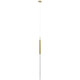 Avenue Lighting - HF2020-SNW-BB - LED Pendant - Main St. - Brushed Brass
