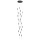 Avenue Lighting - HF2021-SNW-BK - LED Pendant - Main St. - Black