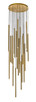 Avenue Lighting - HF2800-AB - LED Chandelier - Filmore Ave. - Aged Brass