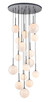 Avenue Lighting - HF4266-BK-WHT - LED Pendant - Delilah - Black