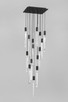 Avenue Lighting - HF5415-BLK-JAD - LED Pendant - Alpine - Black Black Jade Glass