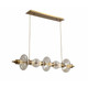 Avenue Lighting - HF7977-AB - LED Linear Pendant - Avra - Aged Brass