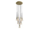 Avenue Lighting - HF8132-BB - Ten Light Pendant - Abbey Park - Brushed Brass