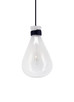Avenue Lighting - HF8188-WHT - One Light Pendant - Del Mar - White / Clear