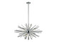 Avenue Lighting - HF8202-CH - Eight Light Chandelier - Palisades Ave. - Chrome With Clear Glass