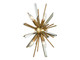 Avenue Lighting - HF8204-AB - Four Light Wall Sconce - Palisades Ave. - Aged Brass With Champagne Glass