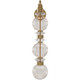 Avenue Lighting - HF8903-AB - LED Wall Sconce - Avra - Aged Brass