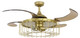Beacon Lighting - 51104101 - 48``Ceiling Fan - Sheridan - Antique Gold