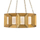 Modern Forms - PD604636-AB - LED Pendant Chandelier - Austen - Aged Brass