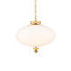 Modern Forms - PD608622-TWA-VB - LED Pendant - Glossey - Vintage Brass