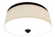Westgate - LCFF-18-MCT5-BR - Integrated LED Fabric Drum - Bronze