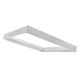 Westgate - LPNG-SRFC-1X4 - Surface Mounting Frame For 1X4 Back-Lit Panel - White