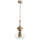 Cyan - 08465 - One Light Pendant - Sawyer'S White Wash