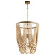 Cyan - 09264 - One Light Pendant - Tinted Raw Iron