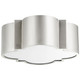 Cyan - 10061 - Two Light Ceiling Mount - Satin Nickel