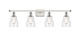 Innovations - 516-4W-WPC-G394-LED - LED Bath Vanity - Ballston - White Polished Chrome