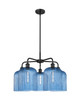 Innovations - 516-5CR-BK-G559-8BL - Five Light Chandelier - Ballston - Matte Black
