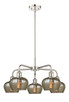 Innovations - 516-5CR-PN-G96 - Five Light Chandelier - Ballston - Polished Nickel